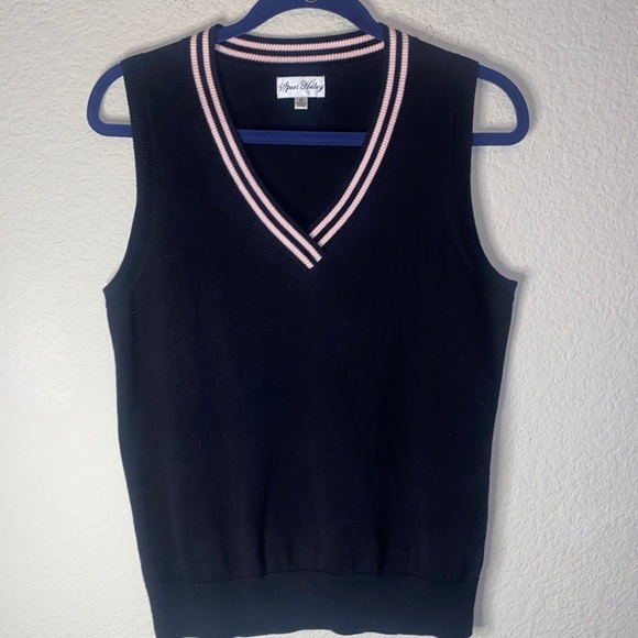 Sport Haley Sweaters Sport Haley Golf Knitted Sweater Vest Vneck